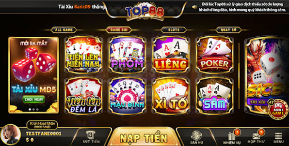 Ra mắt trò chơi bài trên cổng game tích điểm thưởng của Hq88 Club - Hq88